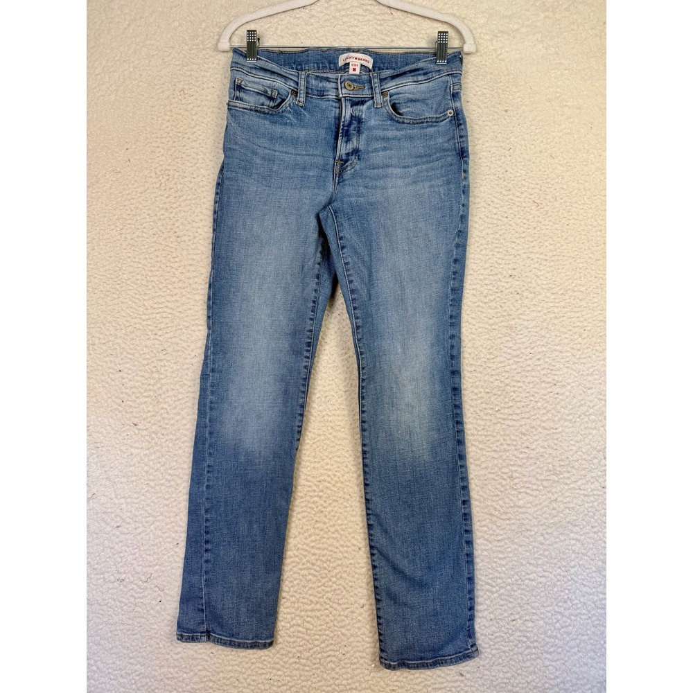 Lucky Brand Mid Rise Sweet Straight Jeans Women's Size 6/28 R Light Wash